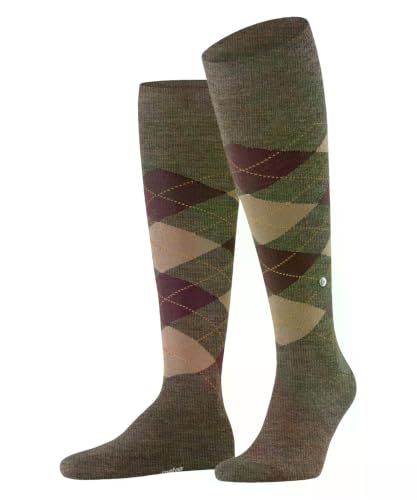 burlington-melange-edinburgh-chaussettes-homme-laine-vert-covert-grey-7410-40-46 image 6