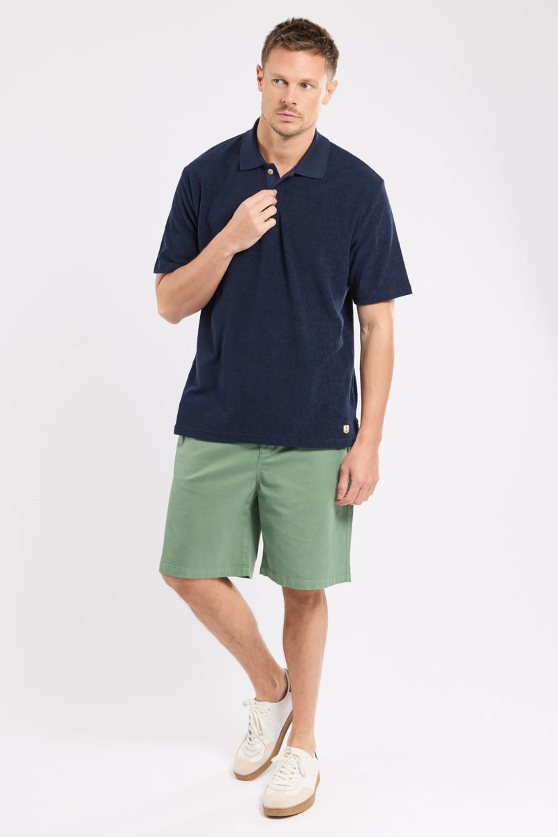 armor-lux-polo-h-ritage-homme-coton-bouclette-manches-courtes image 3