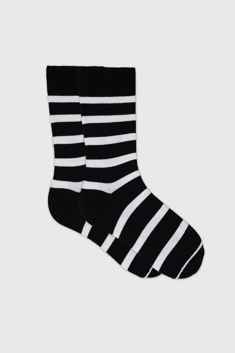 armor-lux-chaussettes-nona-femme-coton-unies-ou-ray-es image 1
