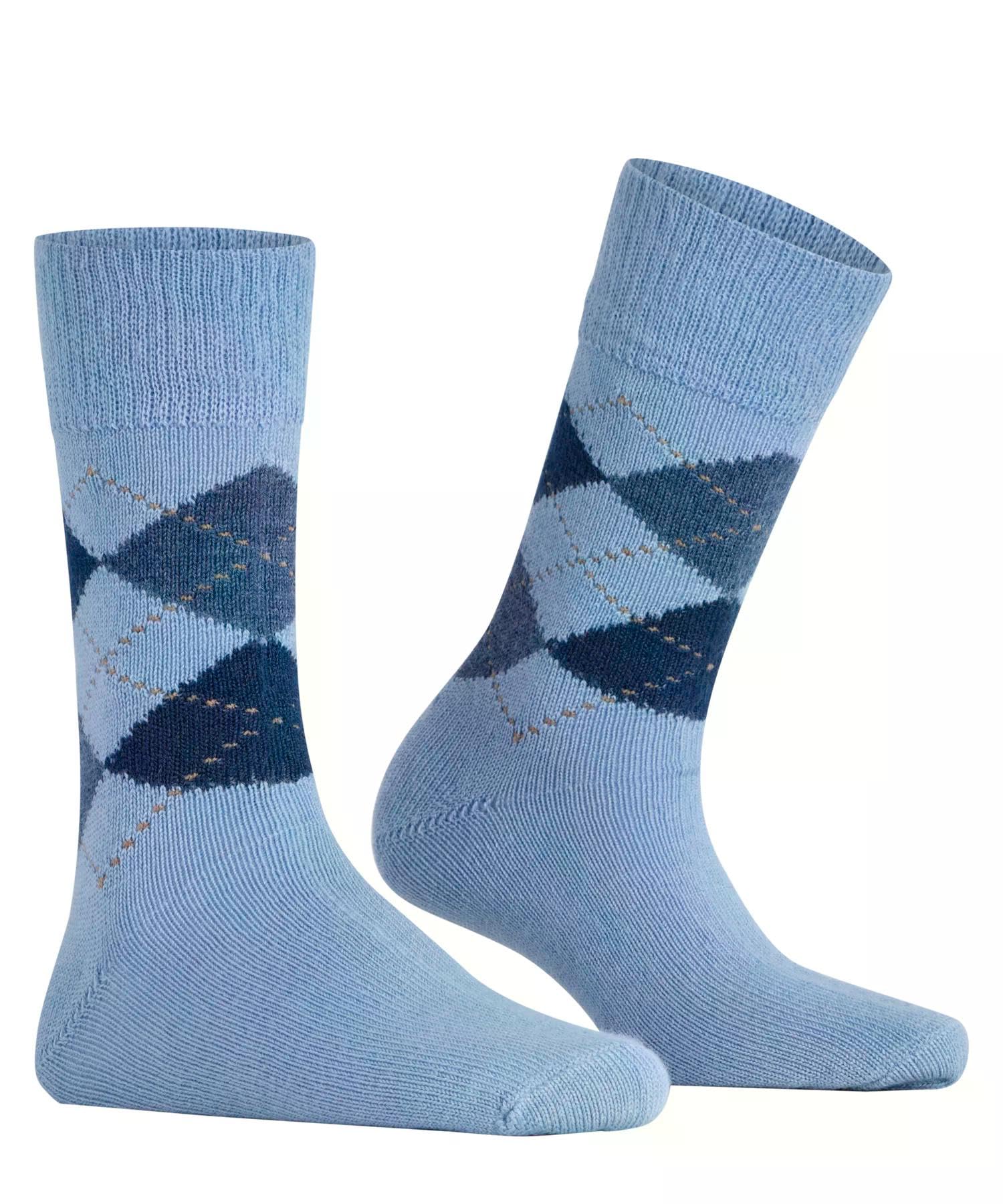 burlington-whitby-chaussettes-femme-bleu-cornflower-6772-36-41 image 5