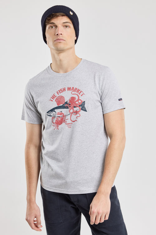 armor-lux-t-shirt-fish-market-s-rigraphi-homme-coton-160g-m image 2