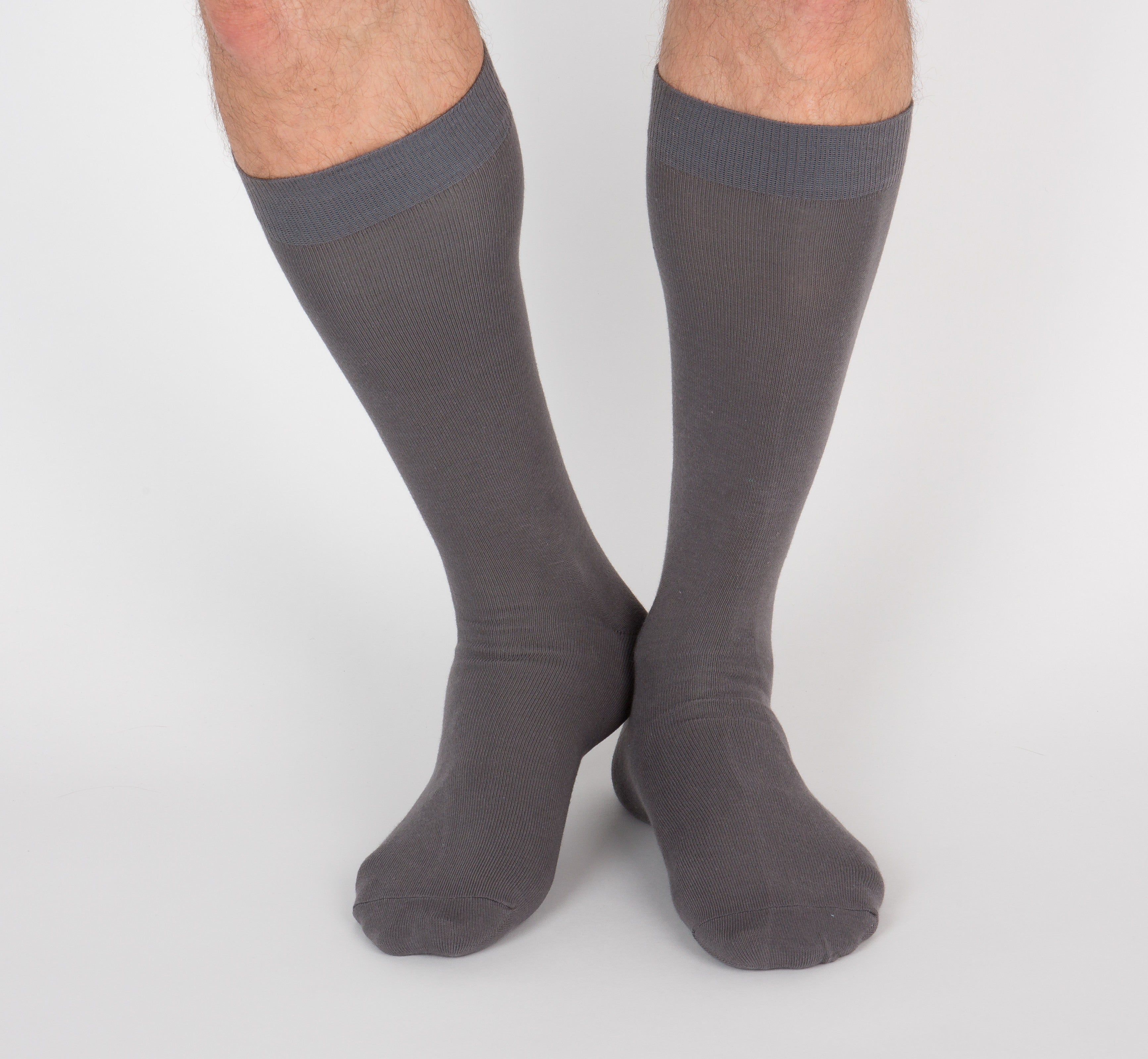 archiduchesse-de-ville-gris-noc-ros-chaussettes-coton-mi-mollet image 6