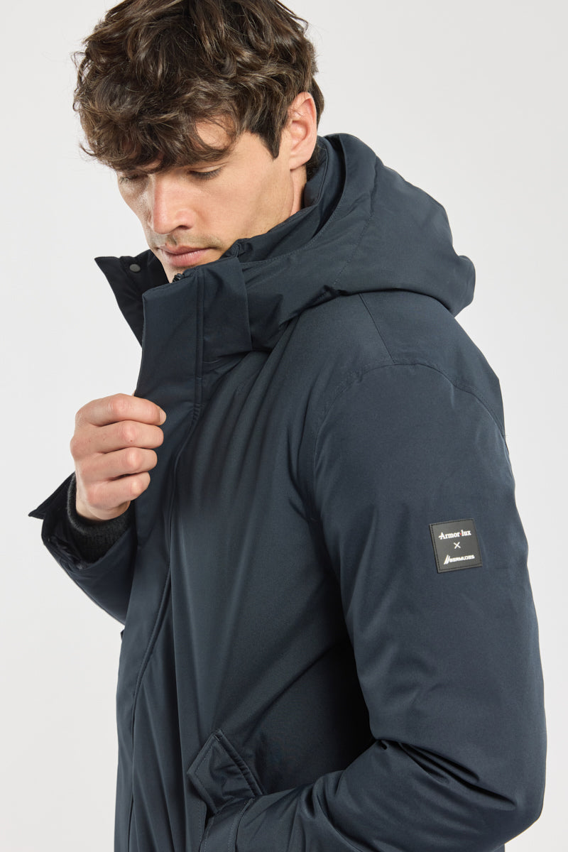 armor-lux-x-bermudes-parka-homme-imperm-able-capuche-amovible image 2
