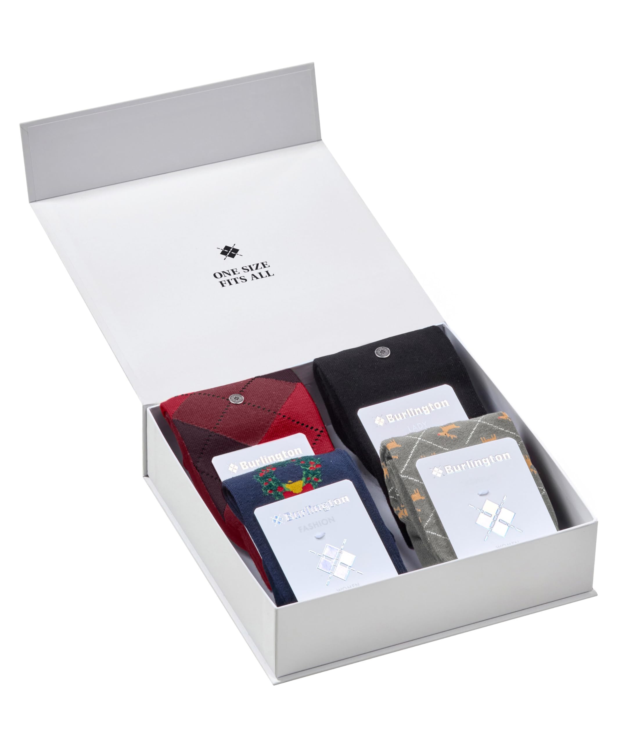 burlington-christmas-gift-chaussettes-femme-coton-fantaisie-4-paires-mix-0010-36 image 3