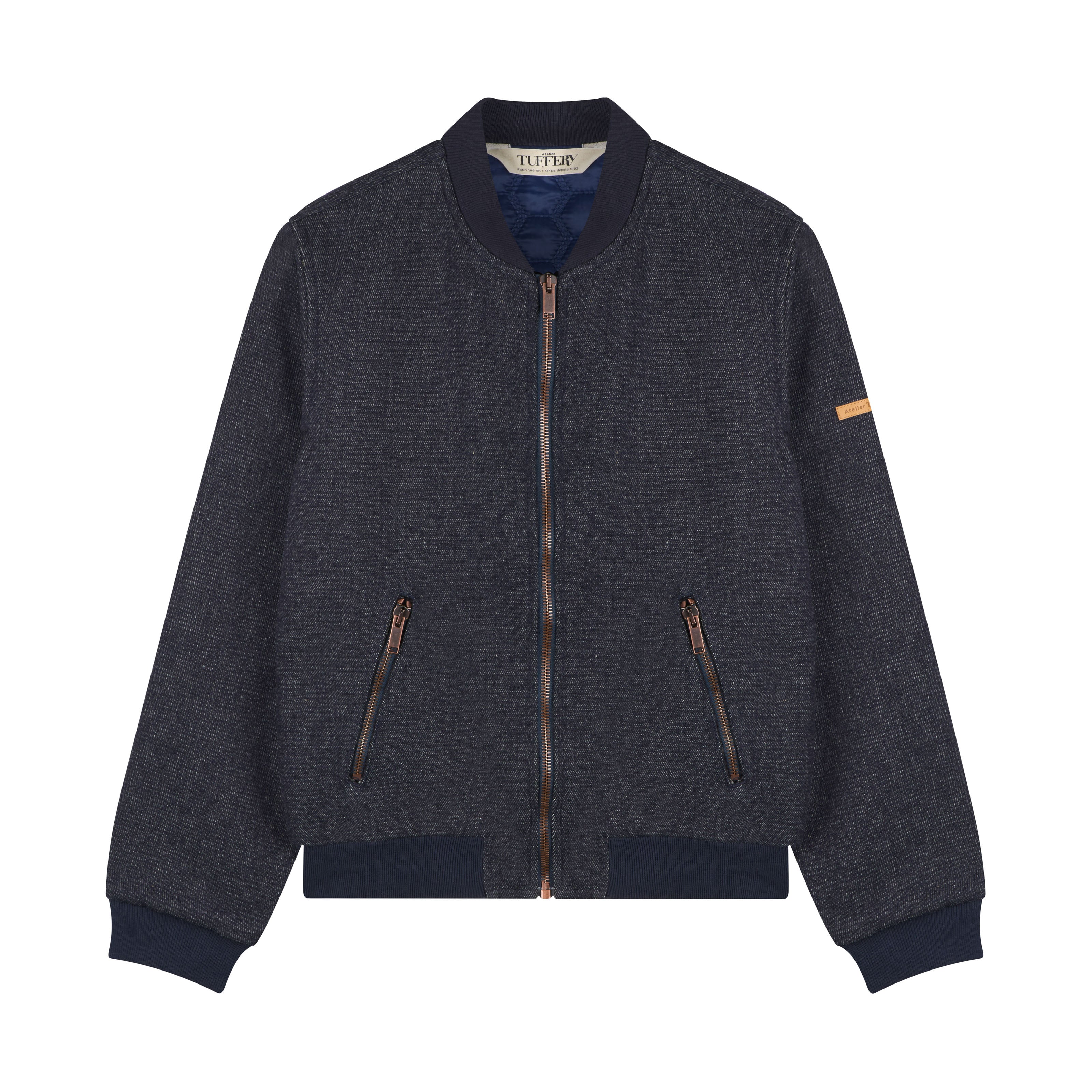 atelier-tuffery-g-vaudan-bombers-homme-oversize-laine-fran-aise image 1