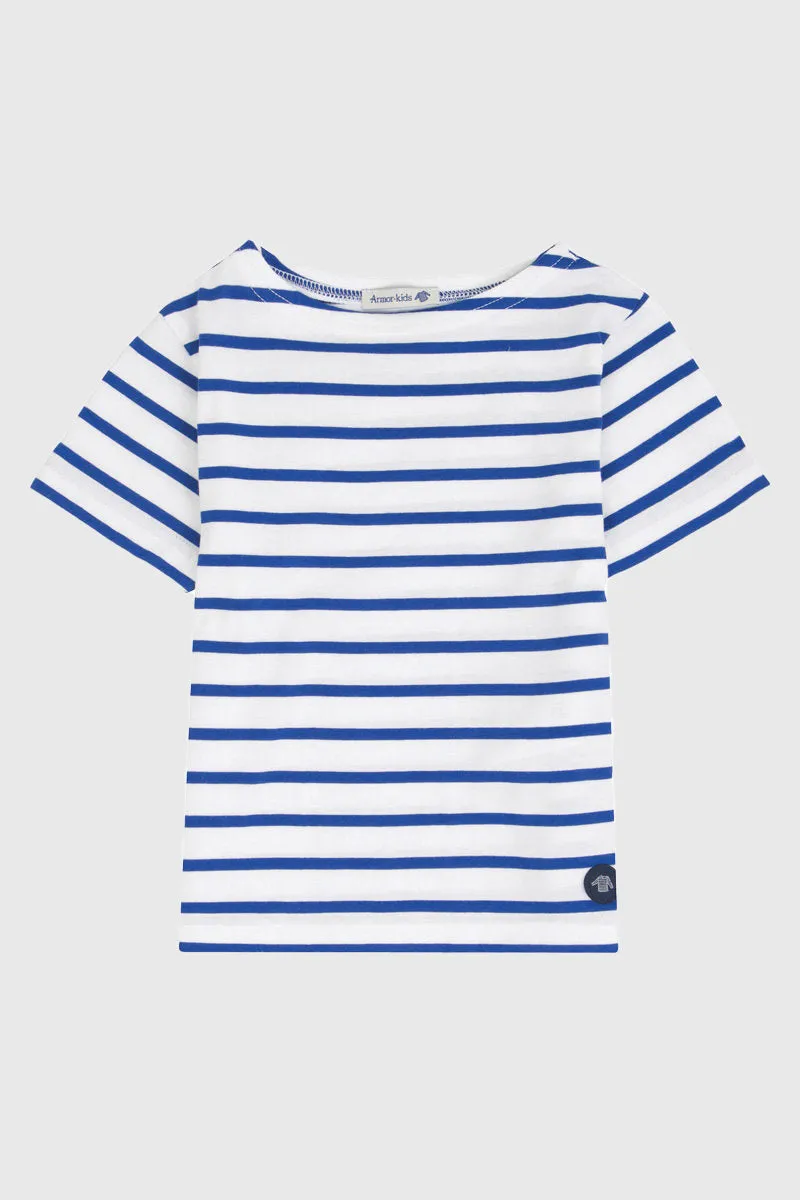 armor-lux-marini-re-kids-manches-courtes-coton-l-ger-enfant image 1
