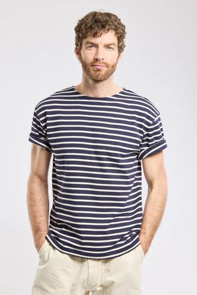 armor-lux-marini-re-do-lan-homme-manches-courtes-coton-pais image 1