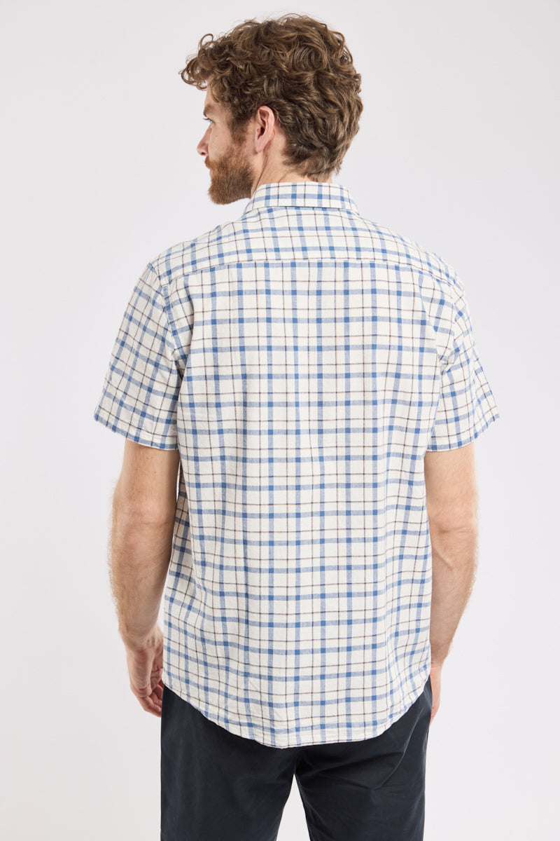 armor-lux-chemise-carreaux-homme-manches-courtes-coton-2 image 3