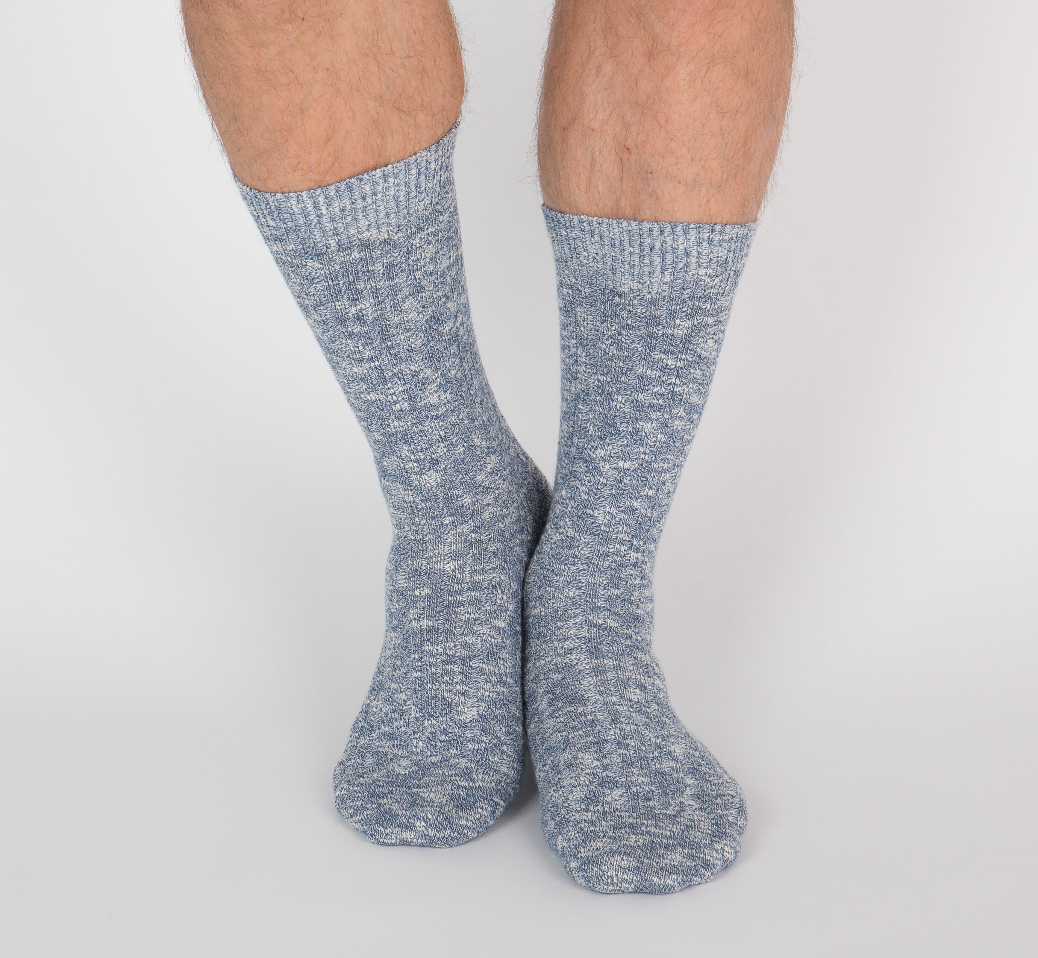archiduchesse-d-hiver-bleu-chaussettes-cocooning-chaudes-paisses image 2