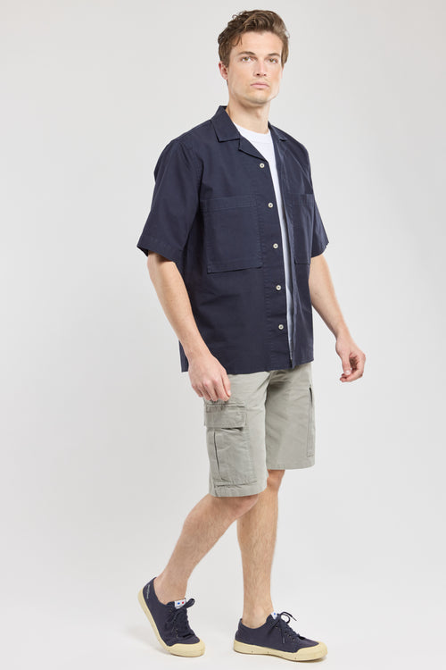 armor-lux-h-ritage-chemise-manches-courtes-col-requin-coton-stretch image 2