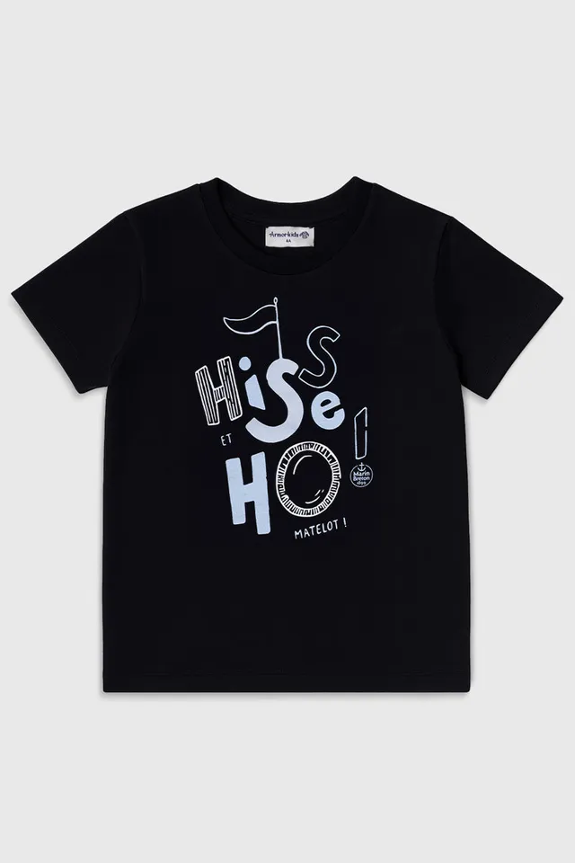 armor-lux-amb-t-shirt-kids-hisse-et-ho-en-coton image 1