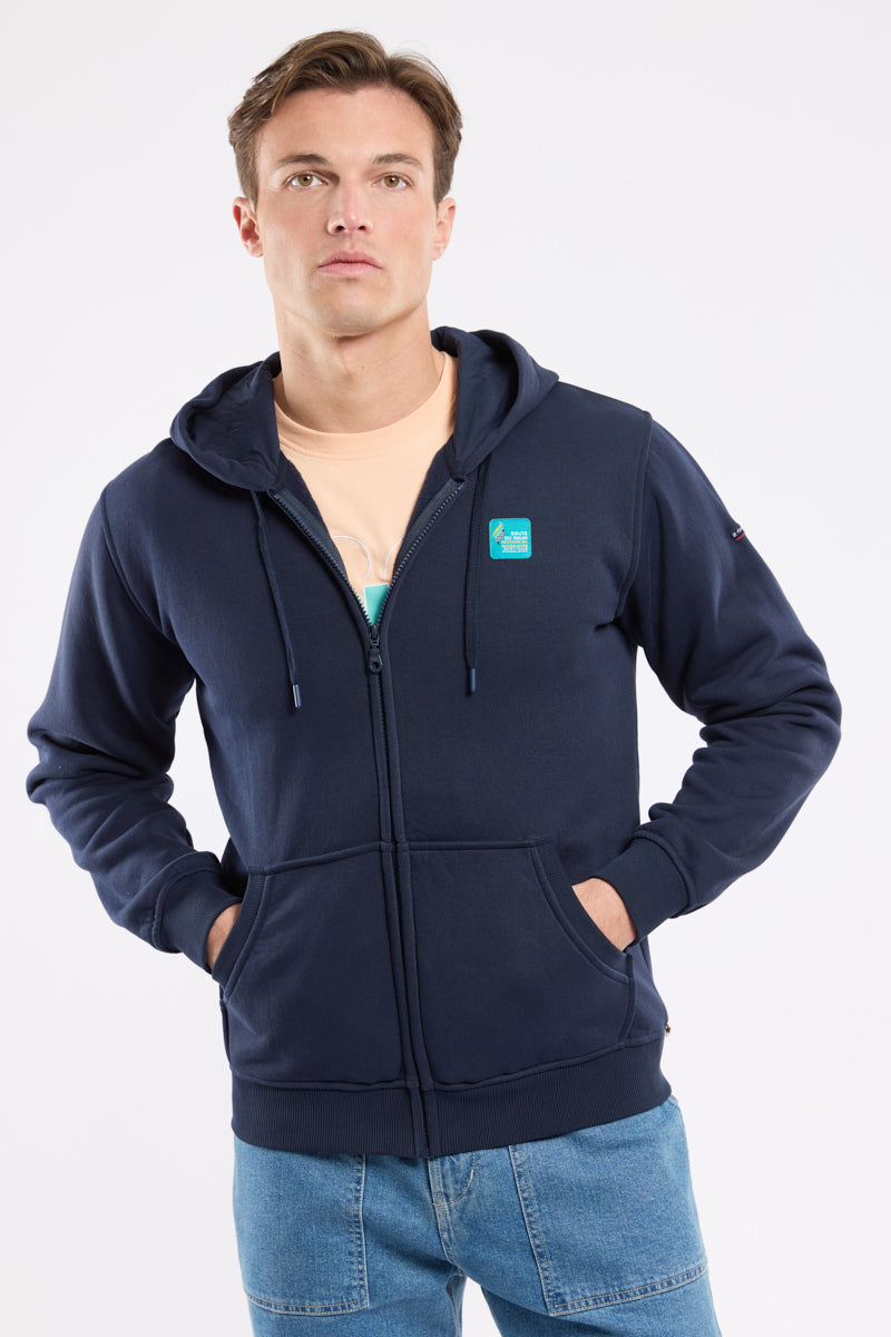 armor-lux-sweat-zipp-mixte-route-du-rhum-destination-guadeloupe-2 image 1