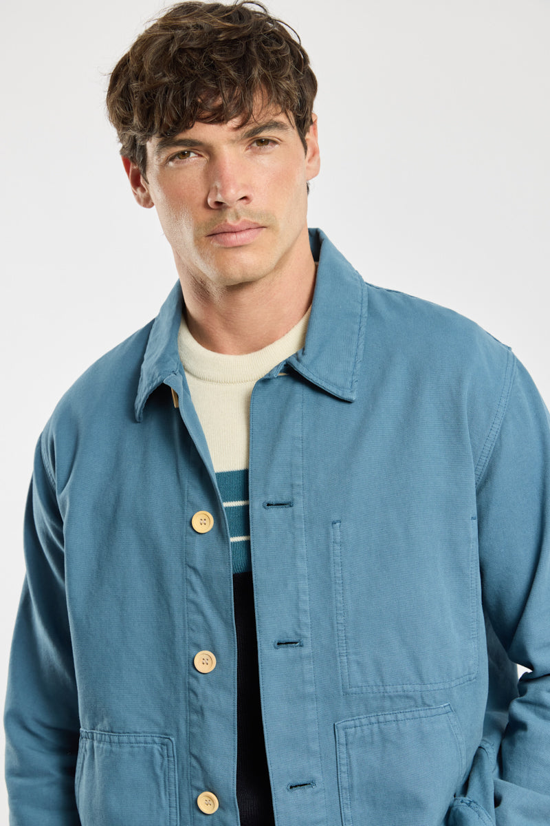armor-lux-veste-p-cheur-h-ritage-veste-toile-canvas-coton-homme image 2