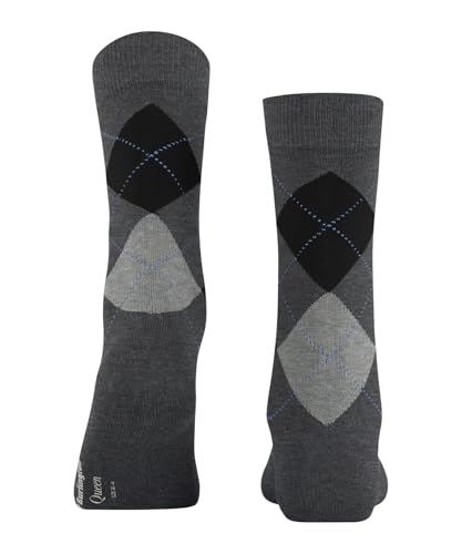 burlington-queen-chaussettes-femme-coton-fantaisie-gris-36-41 image 8