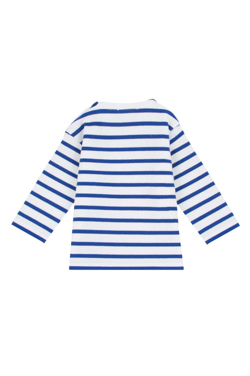 armor-lux-t-shirt-b-b-loctudy-marin-coton-pais-manches-longues image 4