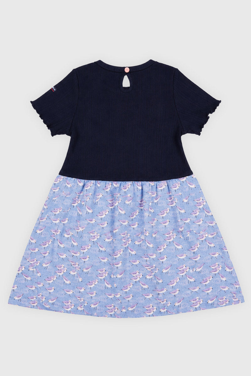 armor-lux-robe-mouettes-kids-h-ritage-gaze-de-coton-fille image 2