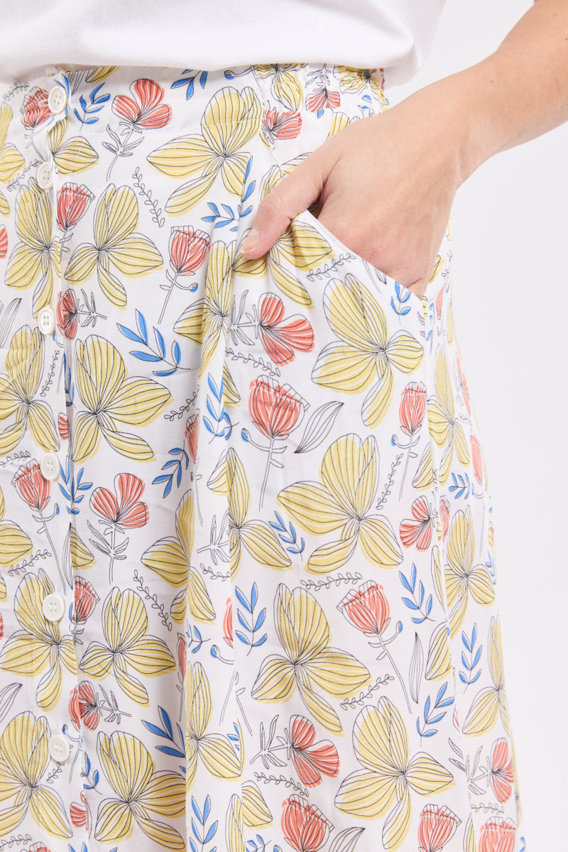 armor-lux-jupe-longue-fleurs-cupro-viscose image 3
