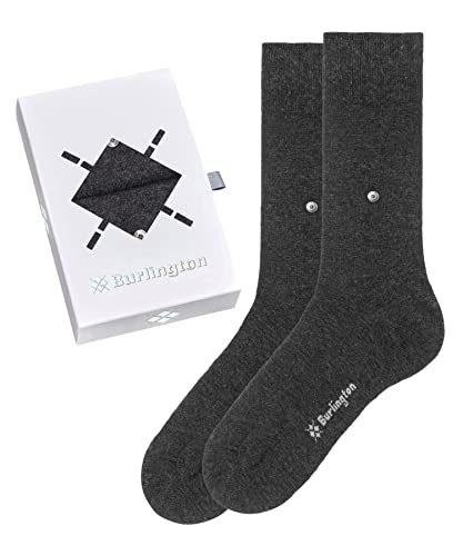 burlington-basic-uni-gift-box-chaussettes-homme-coton-gris-x2-paires-40-46 image 5