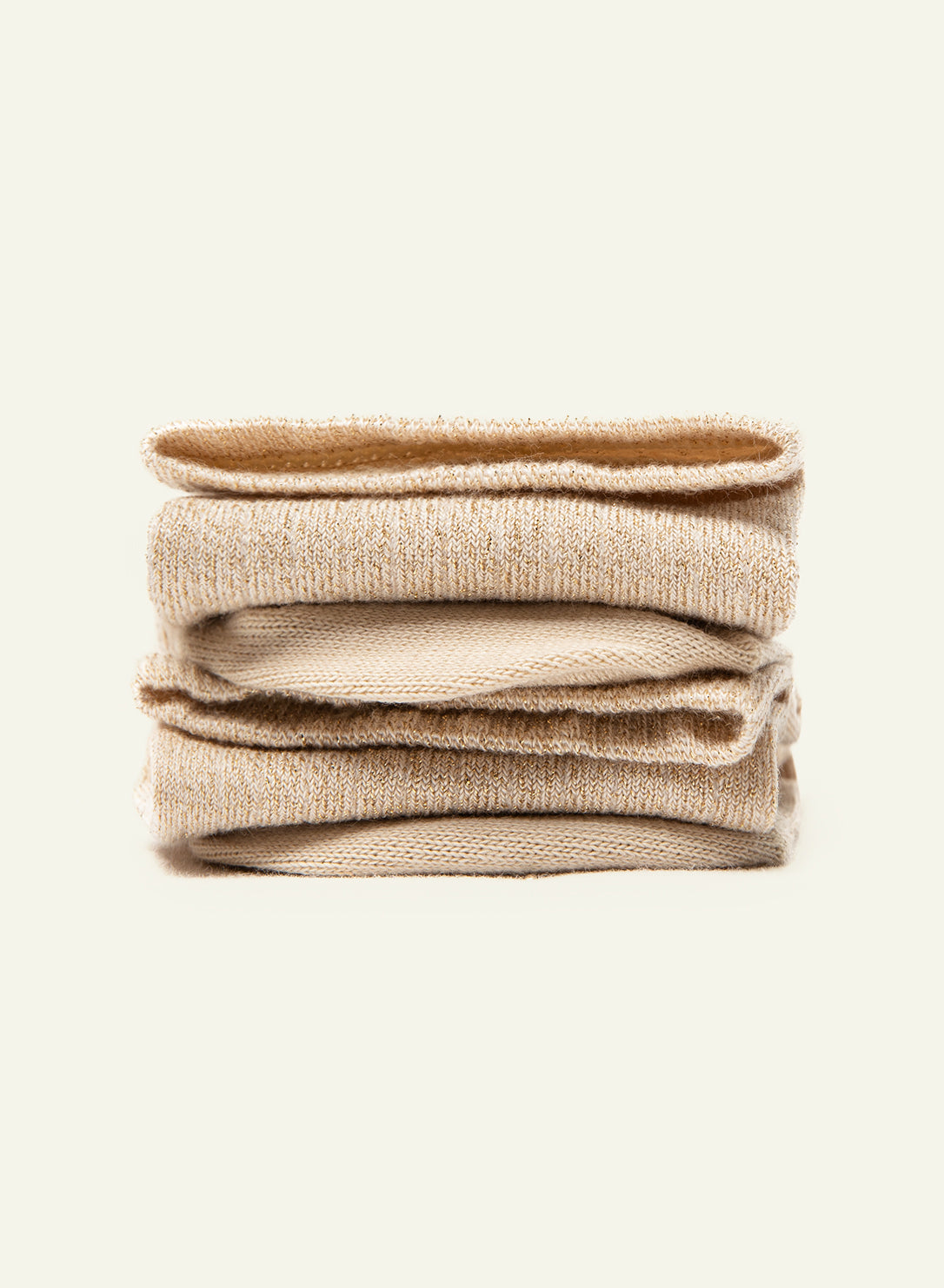 archiduchesse-paillet-e-champagne-chaussettes-courtes-lurex-cr-me image 1