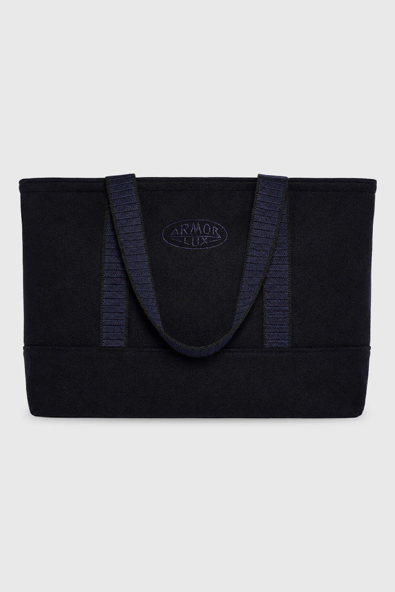 armor-lux-sac-en-drap-de-laine-44-x-32-5-cm image 1