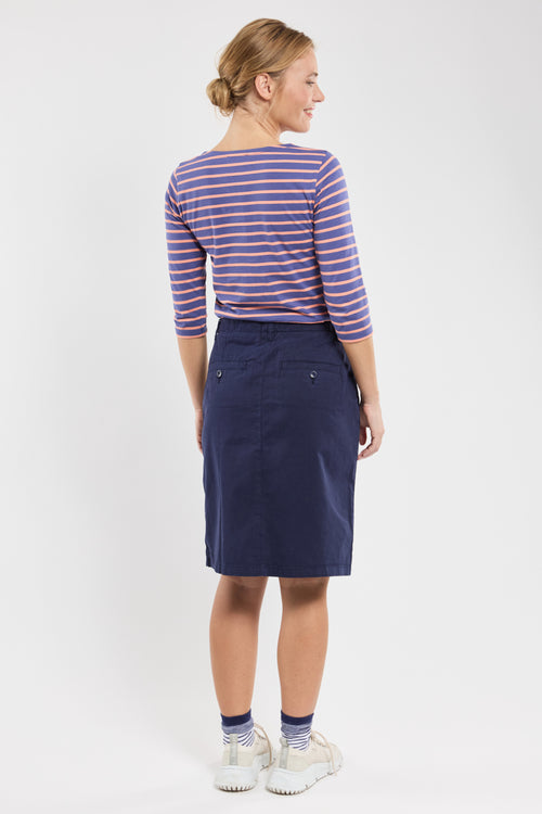 armor-lux-jupe-style-marin-gabardine-coton-stretch image 4