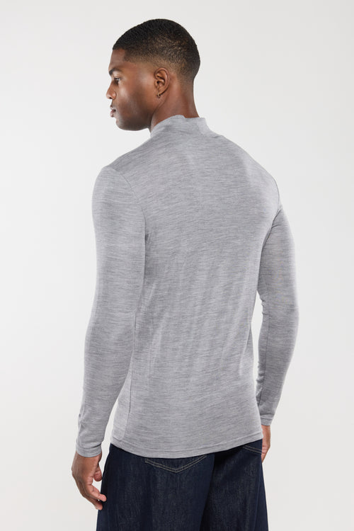 armor-lux-t-shirt-h-ritage-col-montant-manches-longues-laine-et-soie-homme-slim image 5