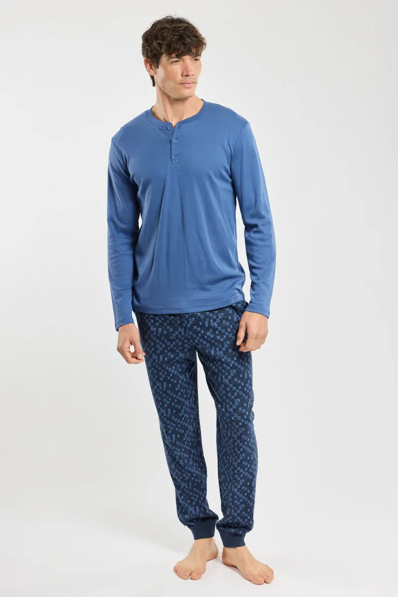 armor-lux-pyjama-jogging-homme-coton-jersey image 1