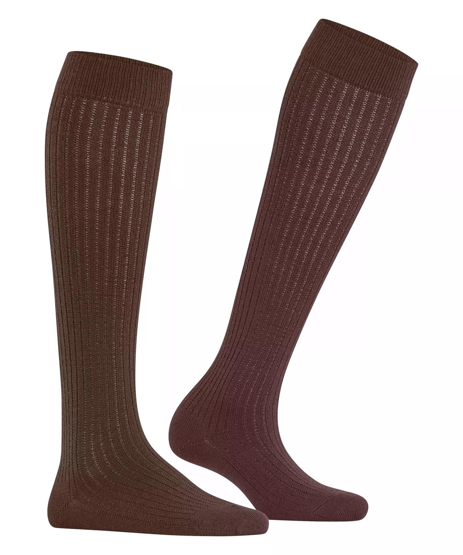 burlington-loom-chaussettes-longues-femme-laine-coton-respirant image 3