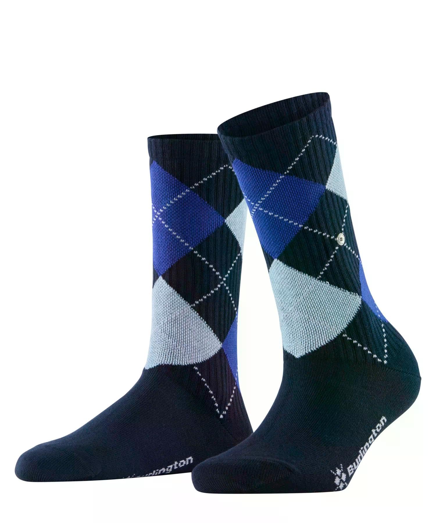burlington-rib-courtside-chaussettes-femme-coton-respirant image 1