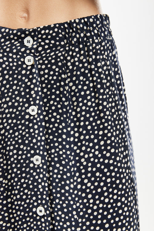 armor-lux-jupe-longue-femme-pois-cupro-fluide image 4