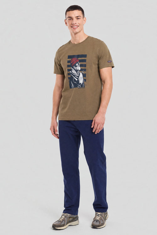 armor-lux-gabare-pantalon-homme-coton-regular-poches-chino-et-ceinture-lastique image 2