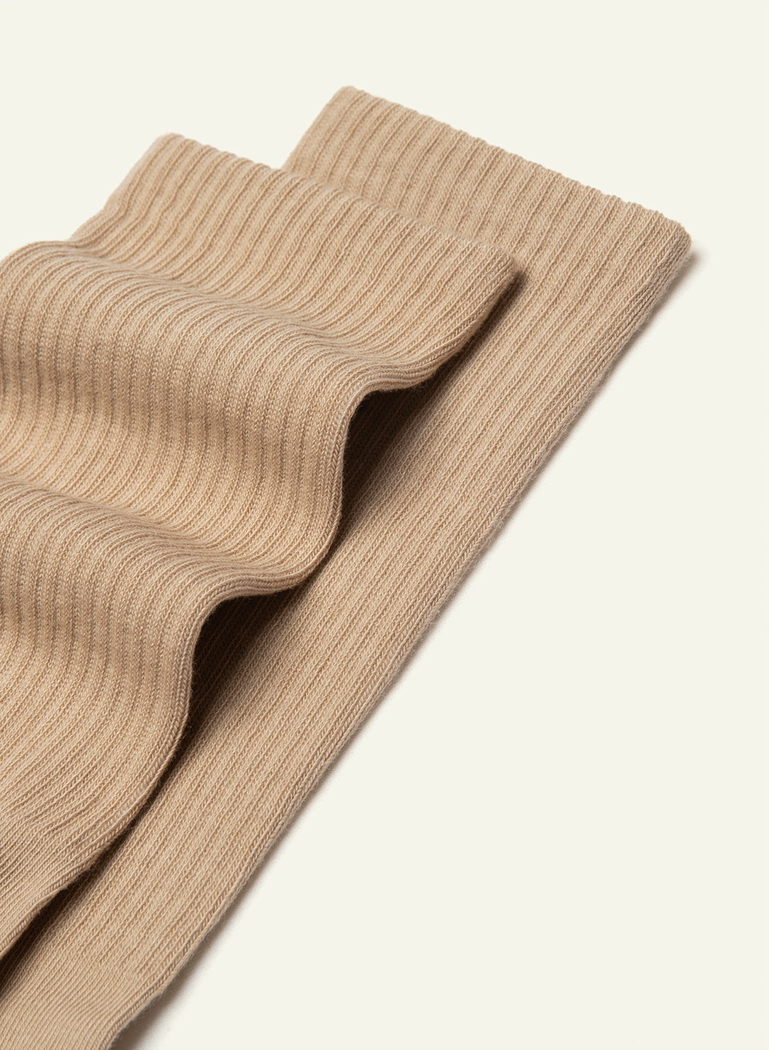 archiduchesse-bouclette-beige-caf-au-lait-mi-chaussettes-d-hiver image 4