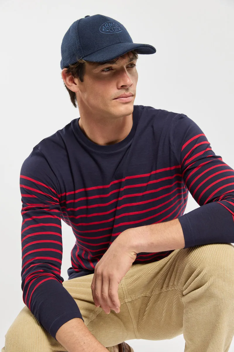 armor-lux-amiral-marini-re-homme-coton-l-ger-manches-longues image 1