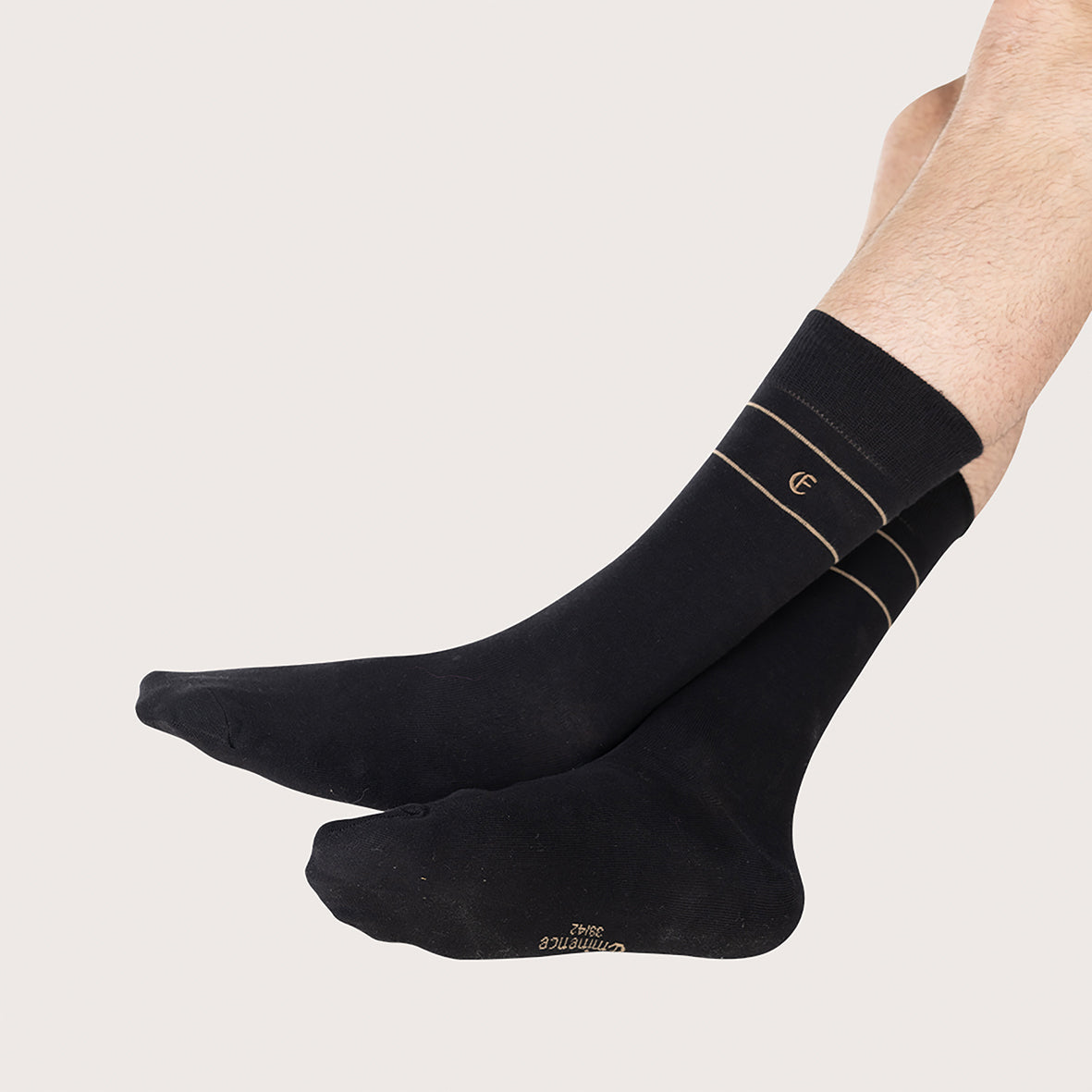 eminence-lot-de-2-paires-chaussettes-mi-hautes-homme-fantaisie-coton-peign image 2
