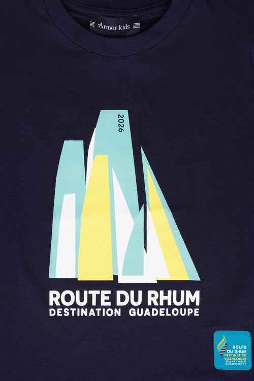 armor-lux-h-ritage-t-shirt-enfant-route-du-rhum-coton image 3