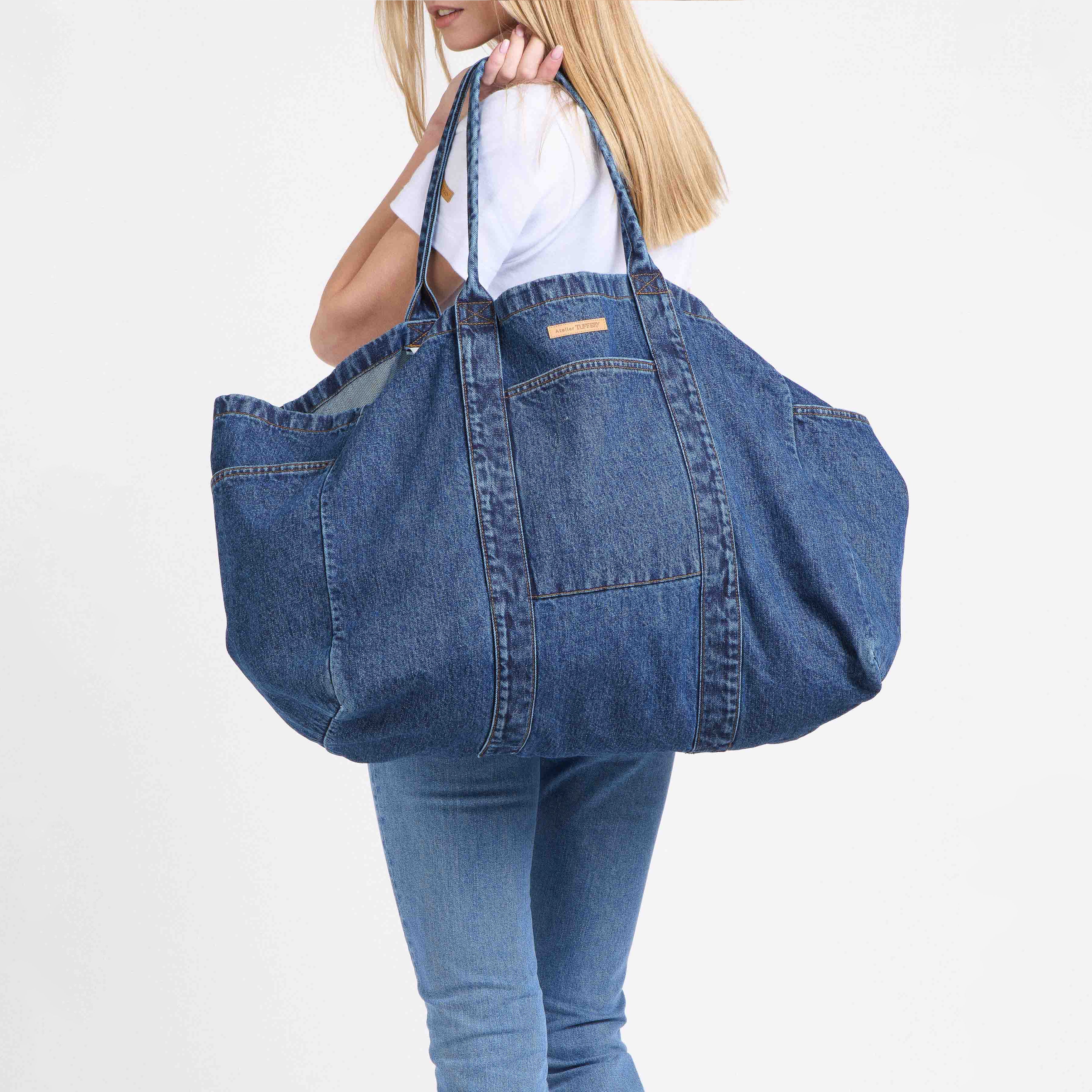 atelier-tuffery-sac-xl-jean-denim-robuste image 5