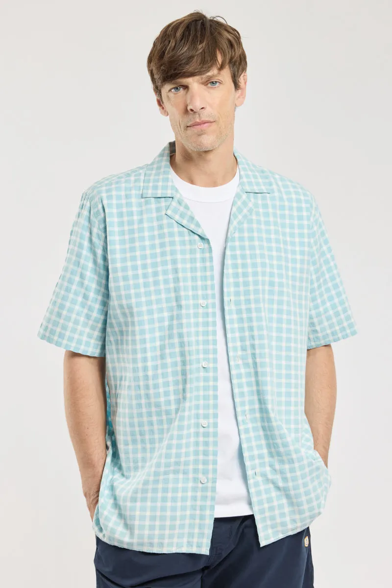 armor-lux-chemise-carreaux-homme-manches-courtes-coupe-confort image 1