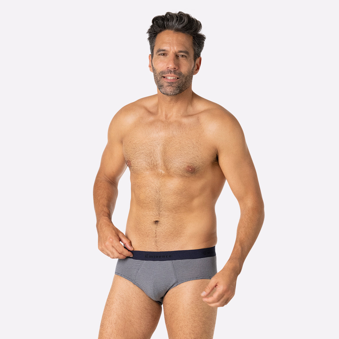 eminence-lot-de-2-slips-homme-fait-en-france-coton-stretch image 2