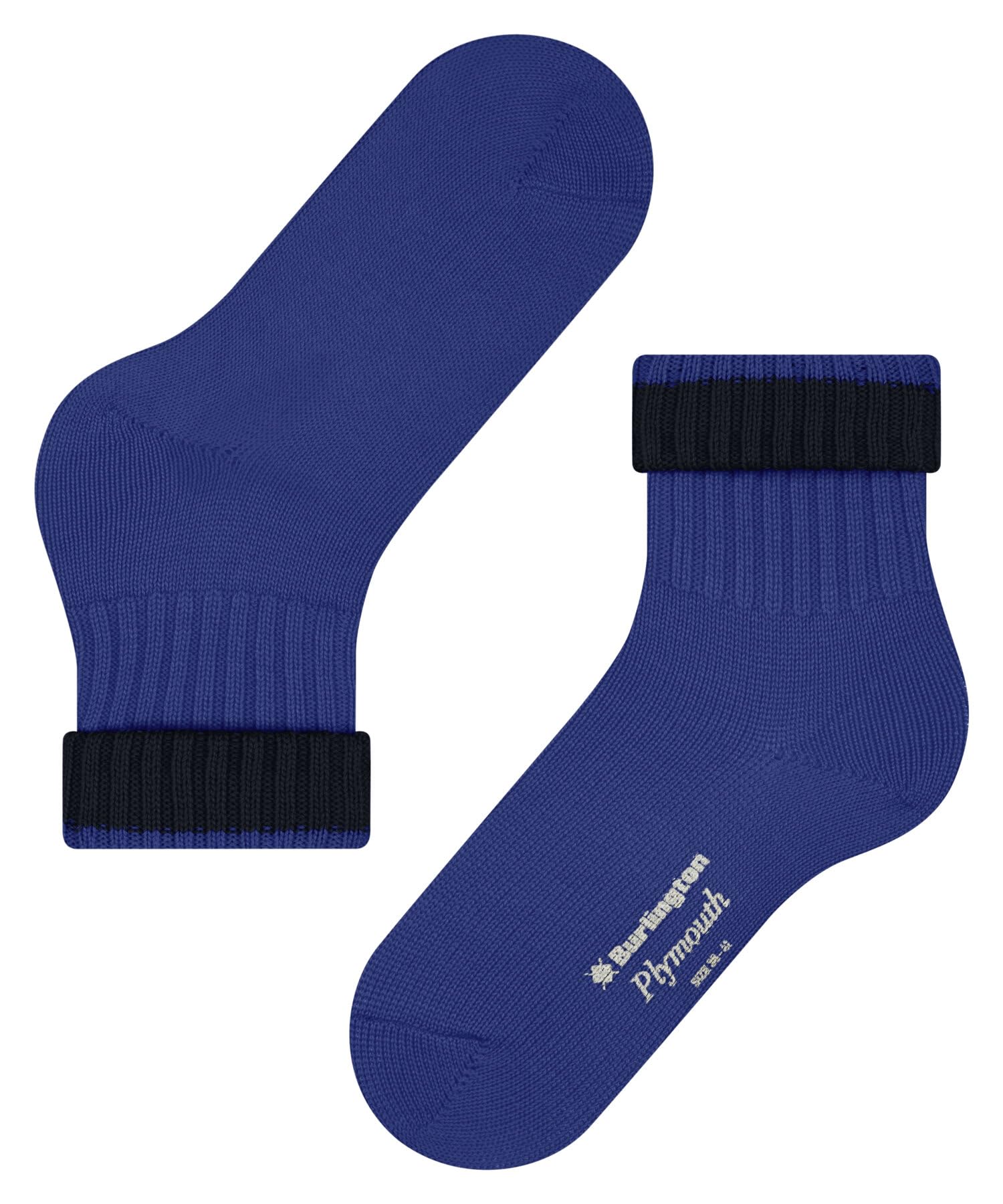 burlington-plymouth-chaussettes-femme-laine-unies-bleu-ocean-fuchsia-6552-36-41 image 5
