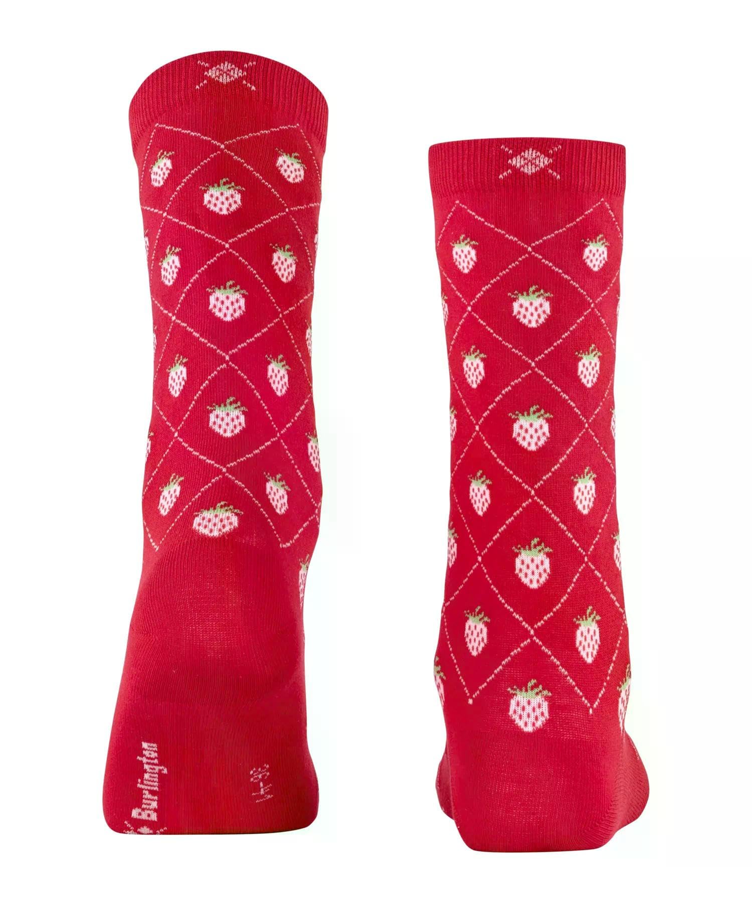 burlington-strawberry-chaussettes-femme-coton-respirant image 2