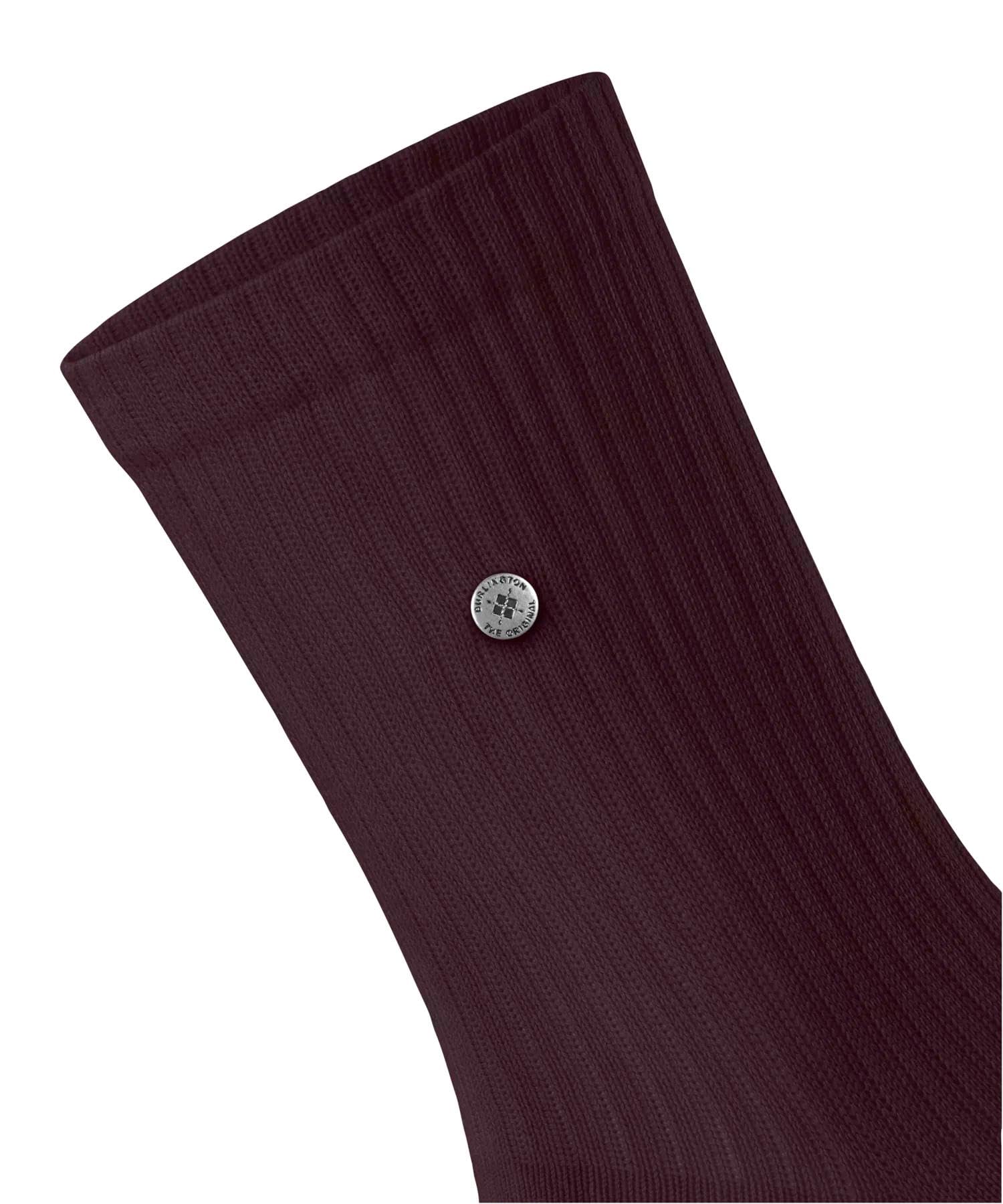 burlington-fleet-street-femme-chaussettes-coton-unies-rouge-claret-8375-36-41 image 6