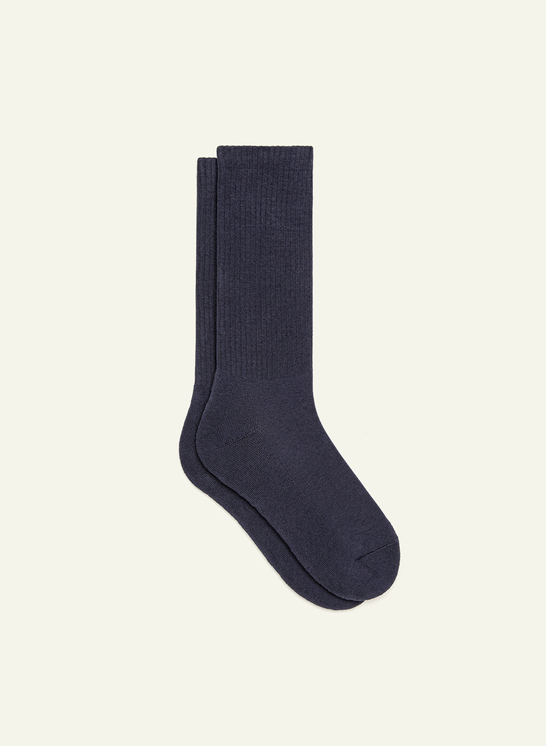 archiduchesse-bouclette-bleu-marine-chaussettes-chaudes-courtes image 2