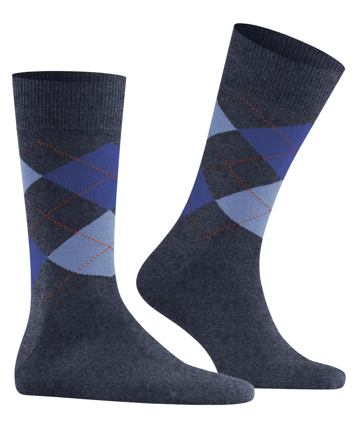 burlington-edinburgh-chaussettes-homme-laine-bleu-dark-blue-40-46 image 3