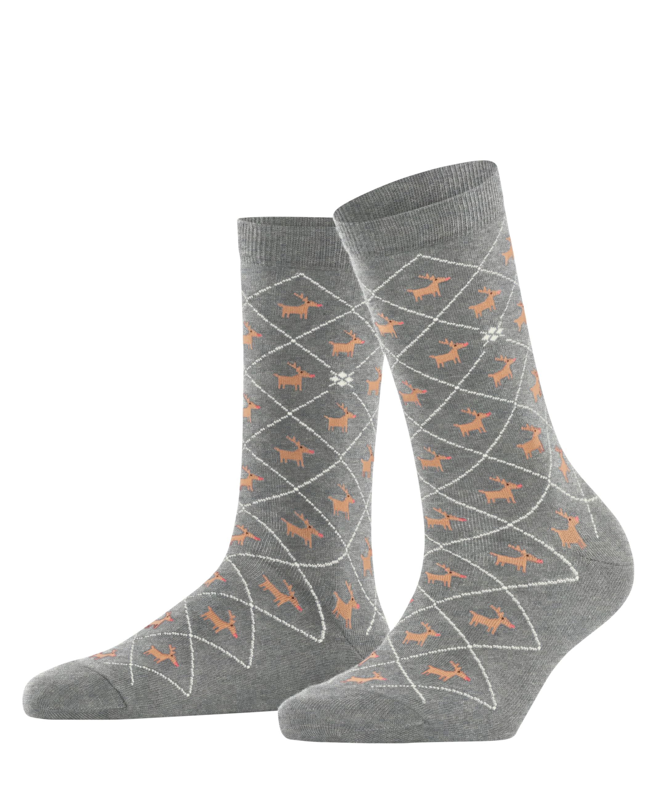 burlington-christmas-gift-chaussettes-femme-coton-fantaisie-4-paires-mix-0010-36 image 6