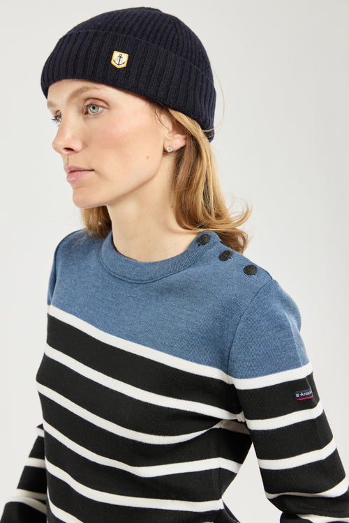 armor-lux-pull-marin-ray-briac-femme-100-laine-m-rinos image 3