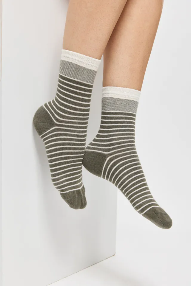 armor-lux-chaussettes-ray-es-femme-35-42-coton image 1