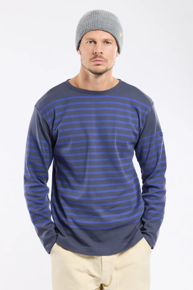 armor-lux-marini-re-homme-manches-longues-coton-pais-5 image 1