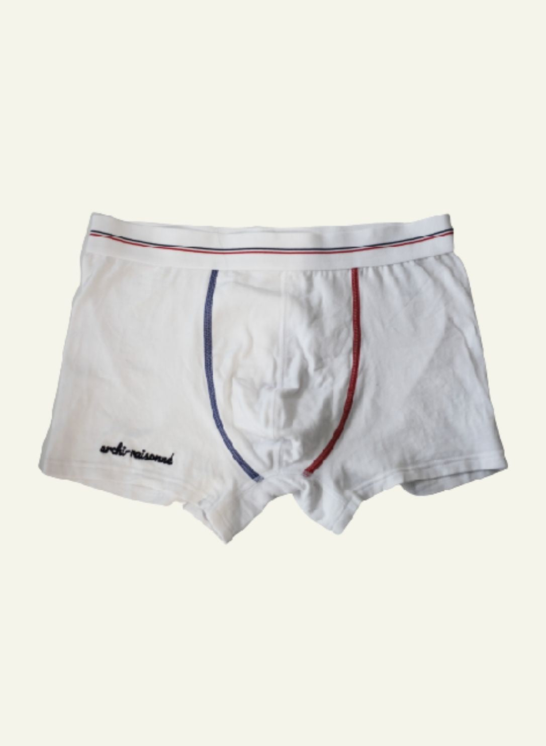archiduchesse-le-boxer-raisonn-blanc-boxer-coton-bio image 1