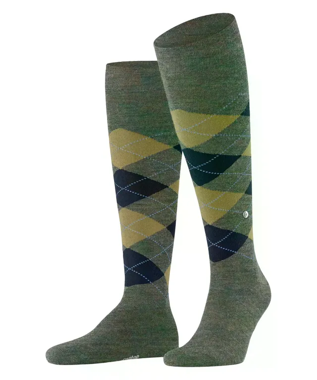 burlington-edinburgh-chaussettes-homme-40-46-vert-turquoise image 1