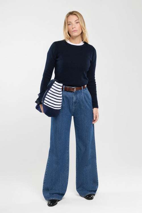 armor-lux-groix-pull-p-cheur-coton-femme image 4